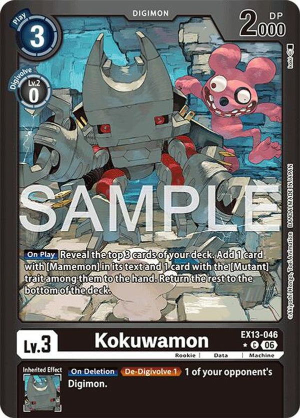Kokuwamon (Limited Foil) - EX13-046 - Common