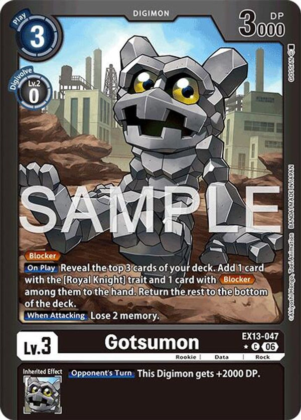 Gotsumon (Limited Foil) - EX13-047 - Common