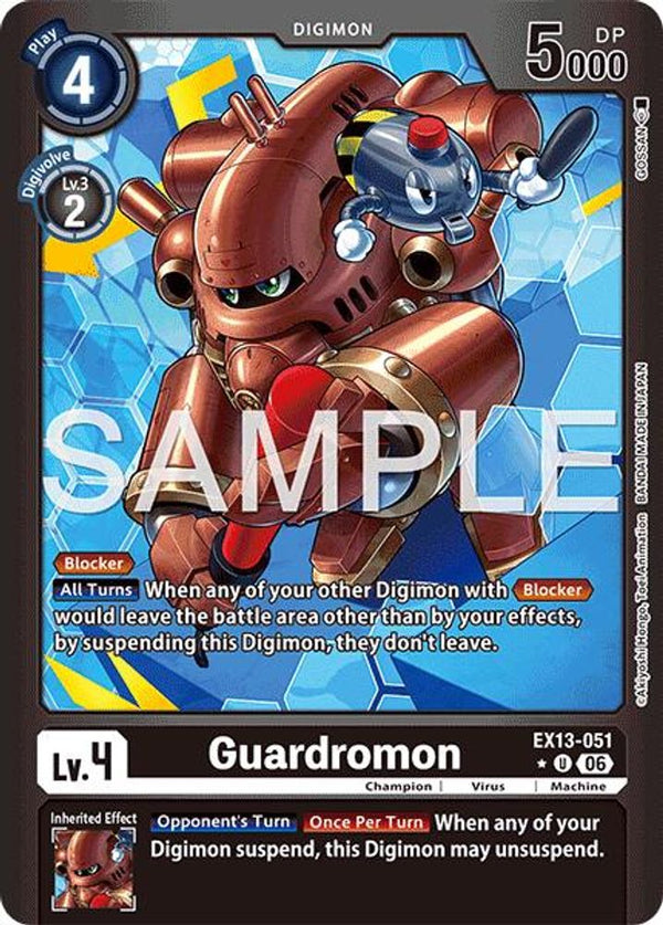 Guardromon (Limited Foil) - EX13-051 - Uncommon