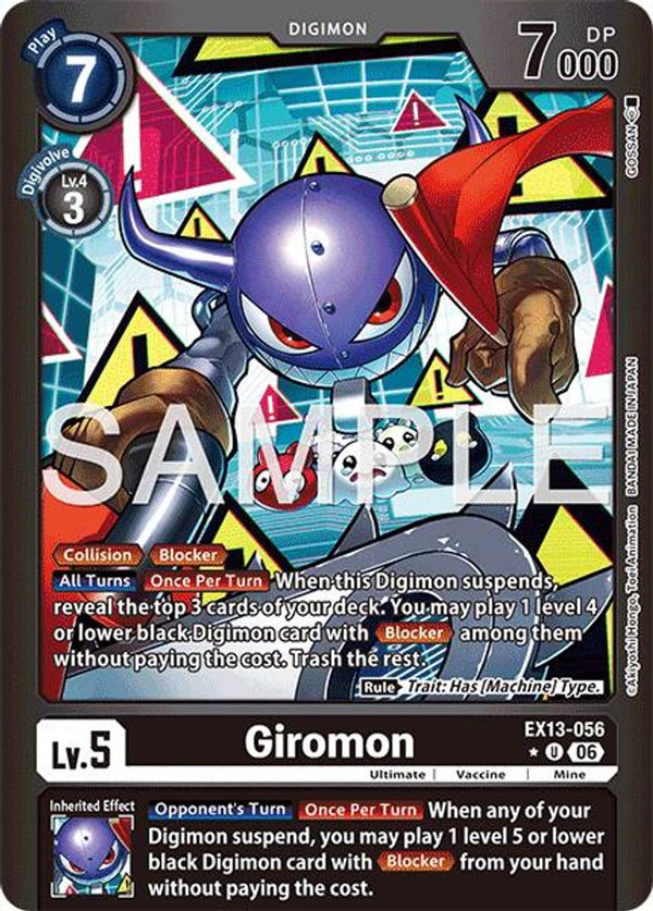 Giromon (Limited Foil) - EX13-056 - Uncommon