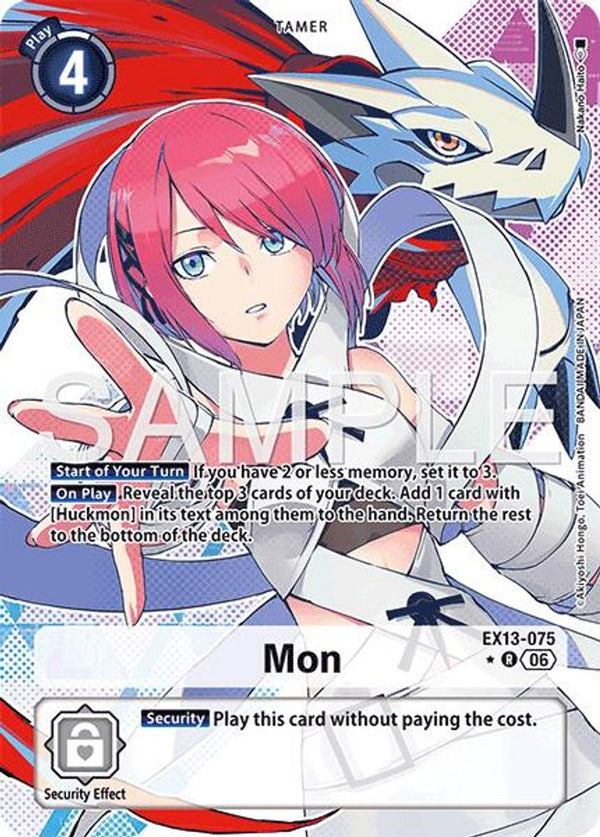 Mon (Alternate Art) - EX13-075 - Rare