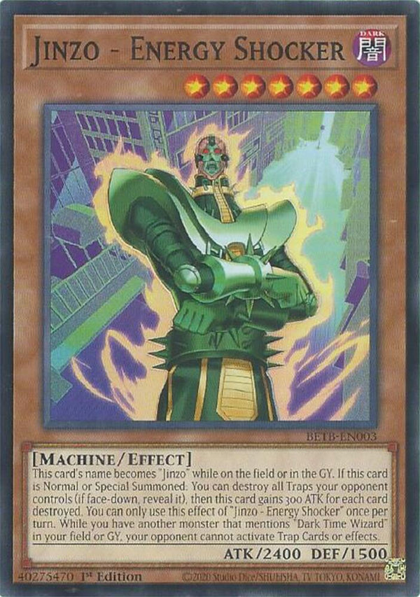 Jinzo - Energy Shocker - BETB-EN003 - Common - 1st Edition