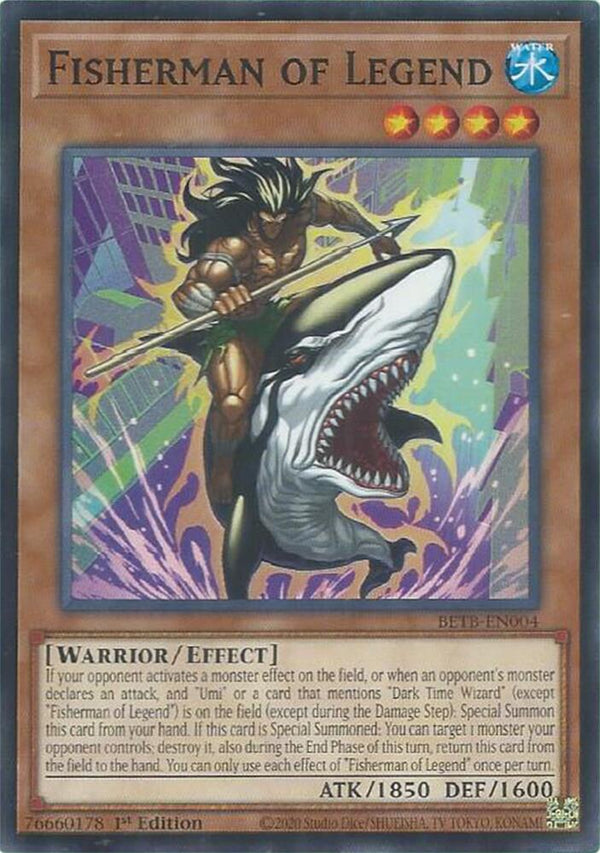 Fisherman of Legend - BETB-EN004 - Common - 1st Edition