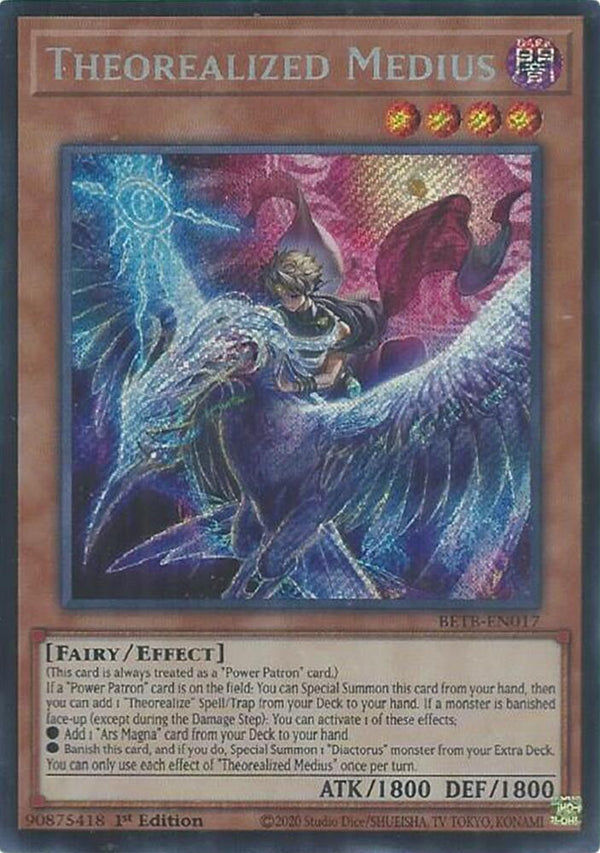 Theorealized Medius - BETB-EN017 - Secret Rare - 1st Edition