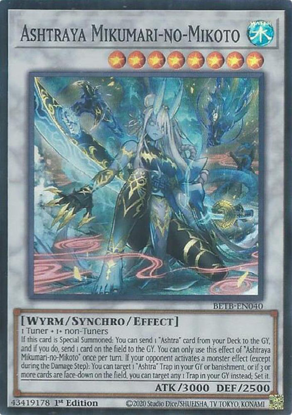 Ashtraya Mikumari-no-Mikoto - BETB-EN040 - Super Rare - 1st Edition