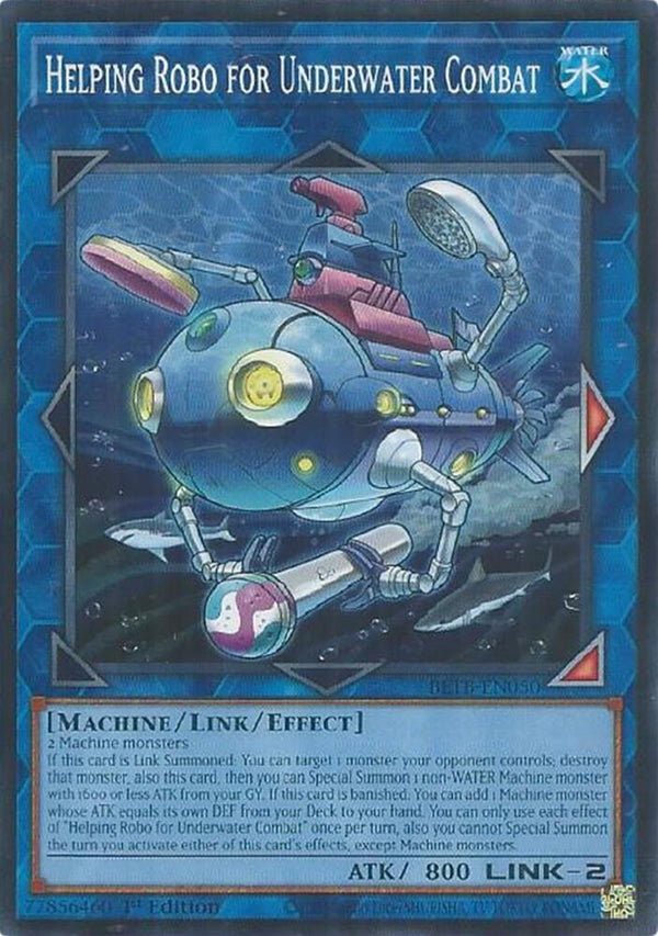 Helping Robo for Underwater Combat - BETB-EN050 - Common - 1st Edition
