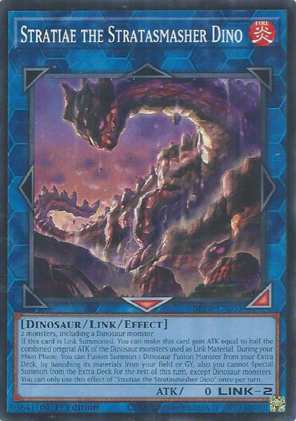 Stratiae the Stratasmasher Dino - BETB-EN051 - Common - 1st Edition
