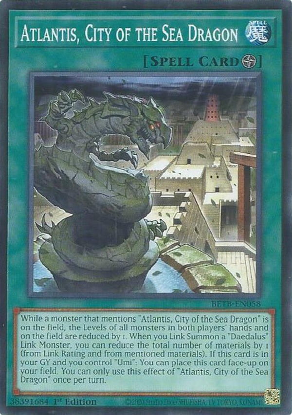 Atlantis, City of the Sea Dragon - BETB-EN058 - Common - 1st Edition