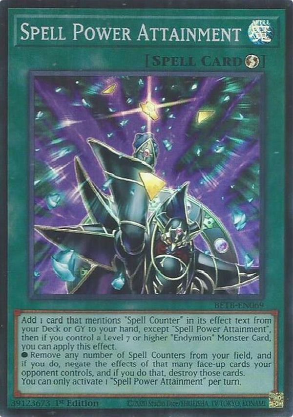 Spell Power Attainment - BETB-EN069 - Super Rare - 1st Edition