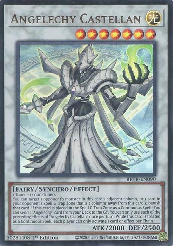 Angelechy Castellan - BETB-EN090 - Ultra Rare - 1st Edition