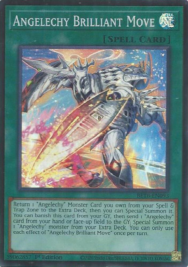 Angelechy Brilliant Move - BETB-EN093 - Super Rare - 1st Edition