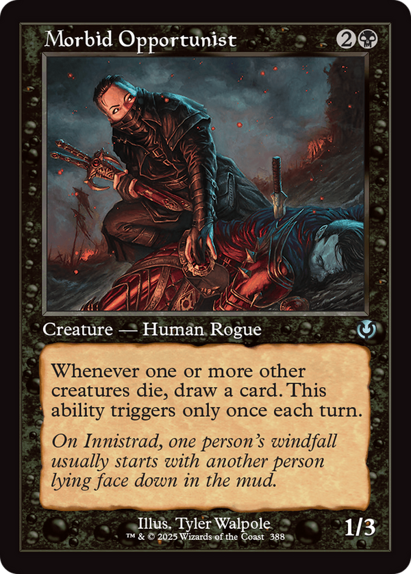 Morbid Opportunist - Retro Frame (INR)