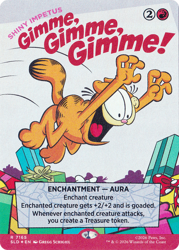 Gimme, Gimme, Gimme! // Shiny Impetus - Garfield: Motivationally Challenged (SLD)