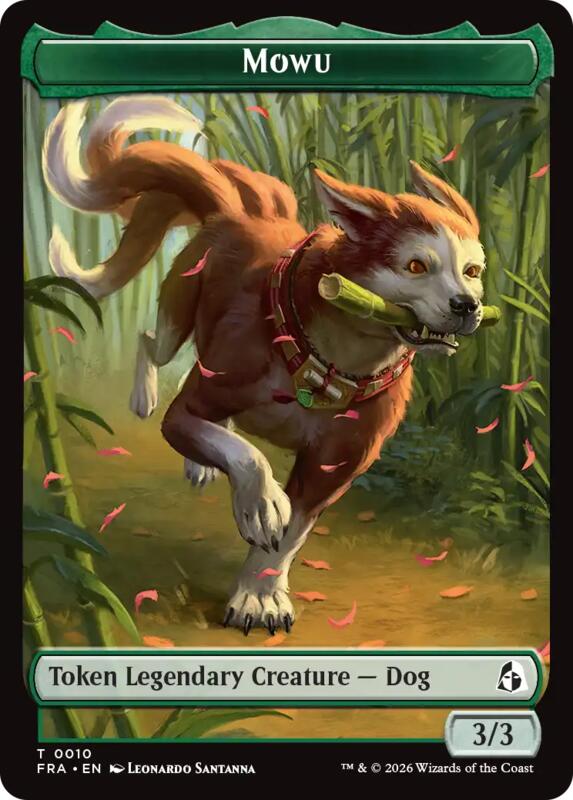 Ajani's Pridemate // Mowu Token (Pre-Order) (TFRA)