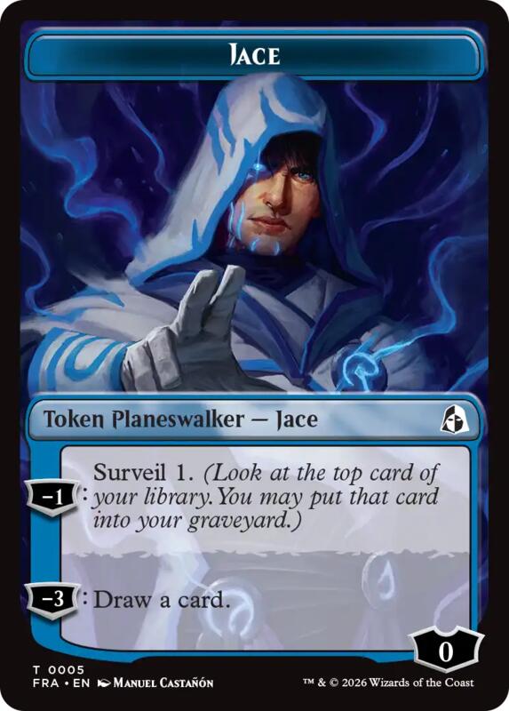 Illusion // Jace Token (Pre-Order) (TFRA)
