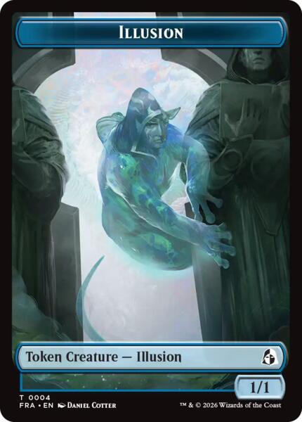 Illusion // Jace Token (Pre-Order) (TFRA)
