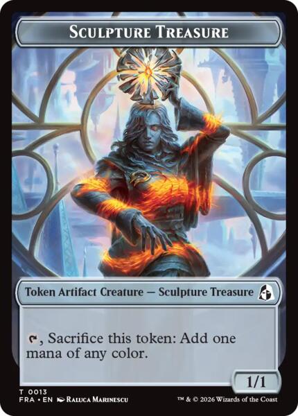Sculpture Treasure // Beast Token (Pre-Order) (TFRA)