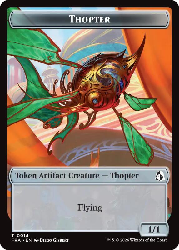 Heartwood // Thopter Token (Pre-Order) (TFRA)