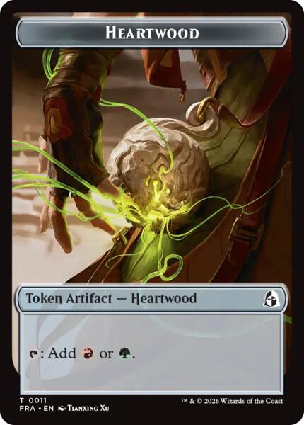 Heartwood // Thopter Token (Pre-Order) (TFRA)