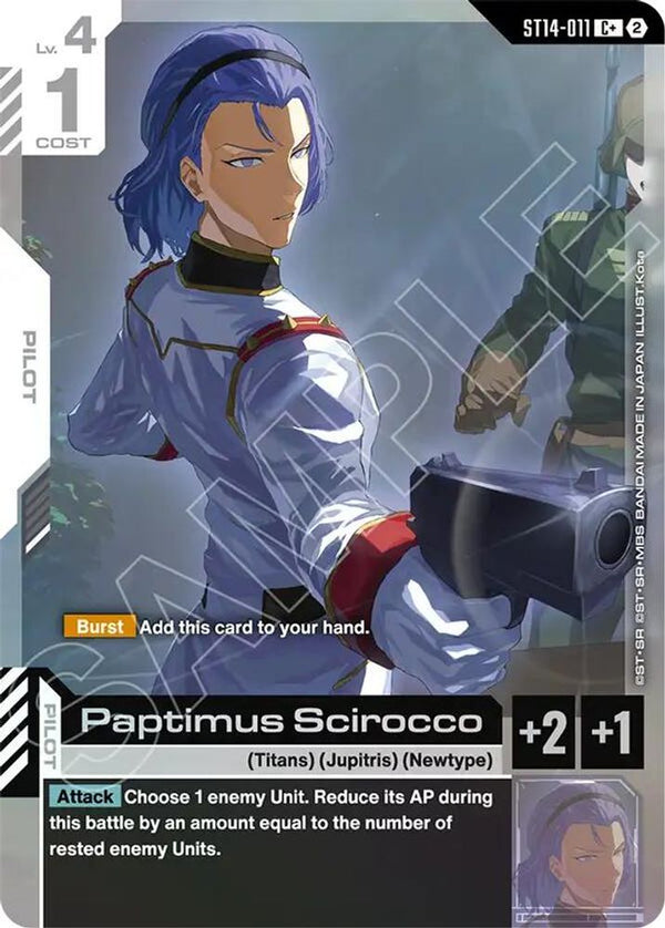 Paptimus Scirocco (C+) (Alternate Art) - ST14-011 - Common+