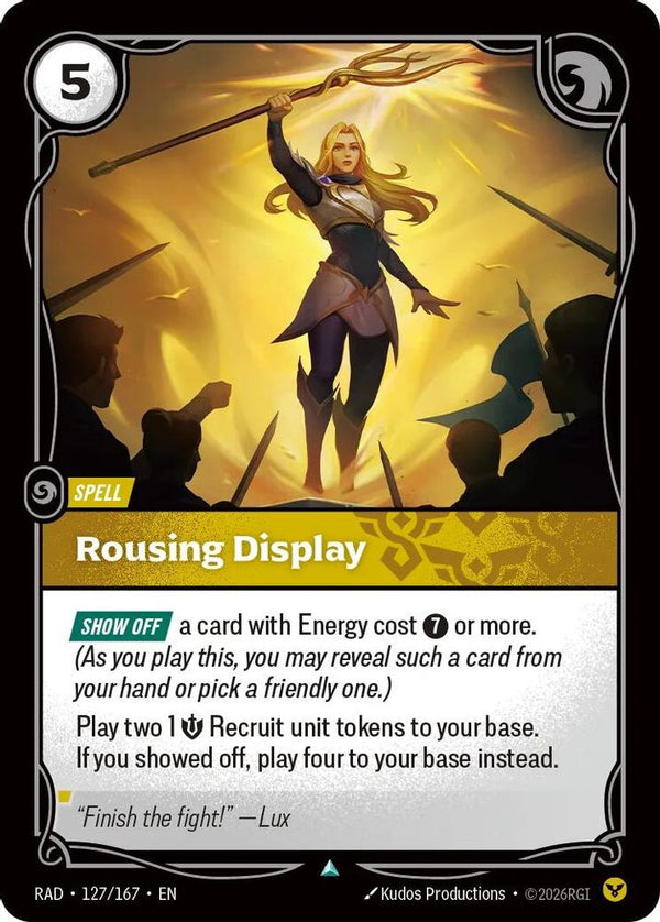 Rousing Display - 127/167 - Uncommon