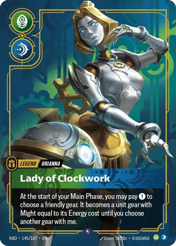 Orianna, Lady of Clockwork - 145/167 - Rare