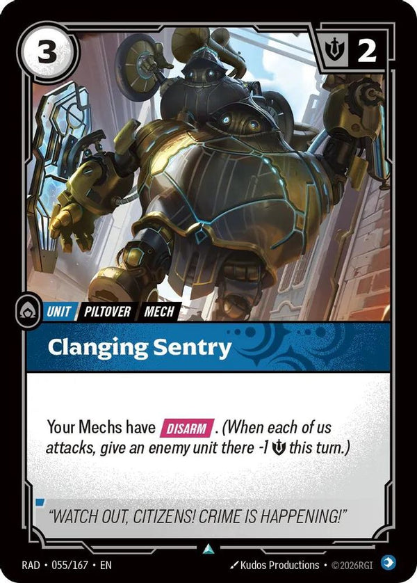 Clanging Sentry - 055/167 - Uncommon