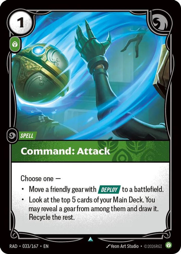 Command: Attack - 033/167 - Uncommon
