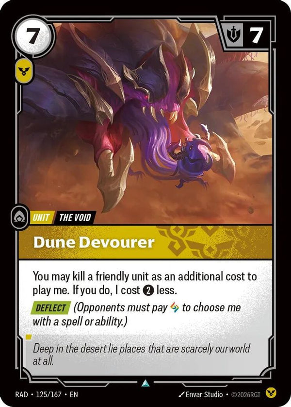 Dune Devourer - 125/167 - Uncommon