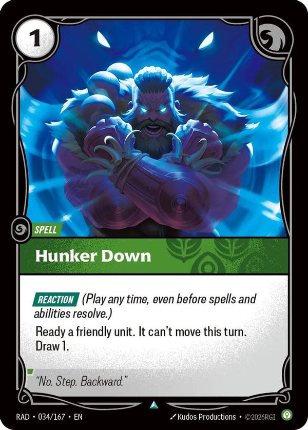 Hunker Down - 034/167 - Uncommon