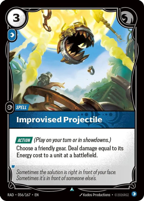 Improvised Projectile - 056/167 - Uncommon