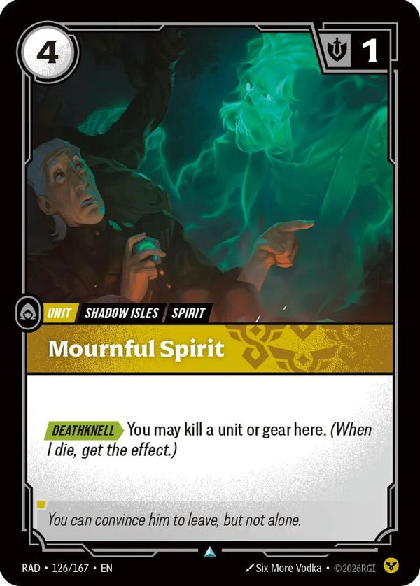 Mournful Spirit - 126/167 - Uncommon