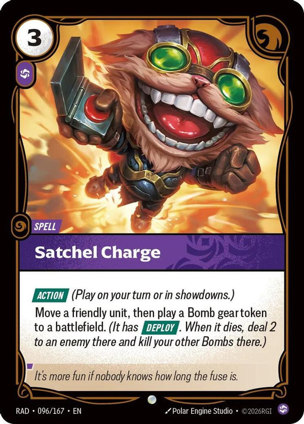 Satchel Charge - 096/167 - Common
