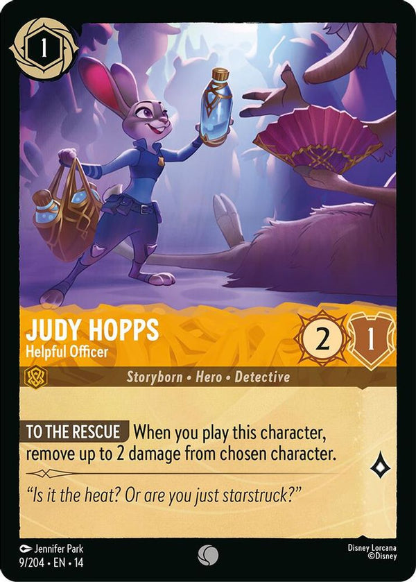 Judy Hopps (Helpful Officer) - 9/204 - Common