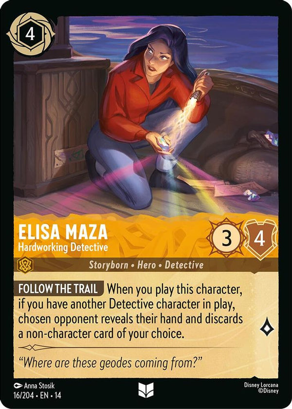 Elisa Maza (Hardworking Detective) - 16/204 - Uncommon