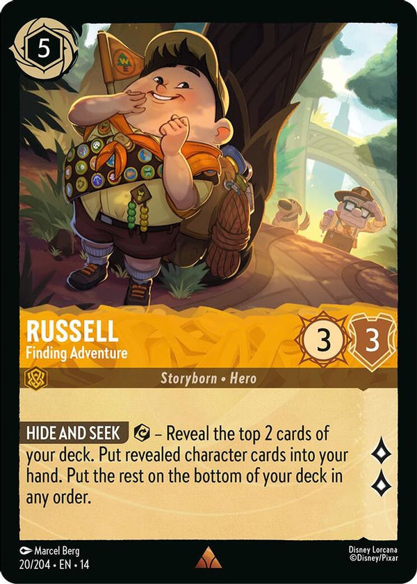 Russell (Finding Adventure) - 20/204 - Rare
