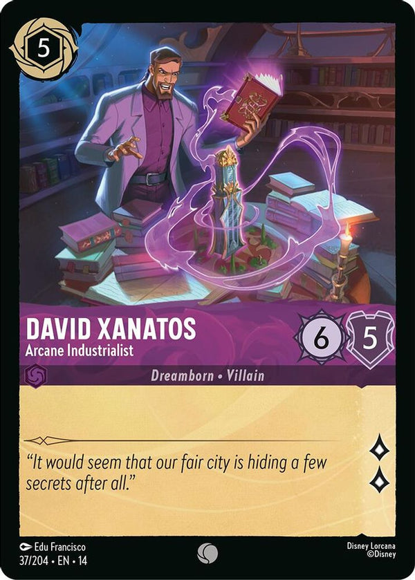 David Xanatos (Arcane Industrialist) - 37/204 - Common