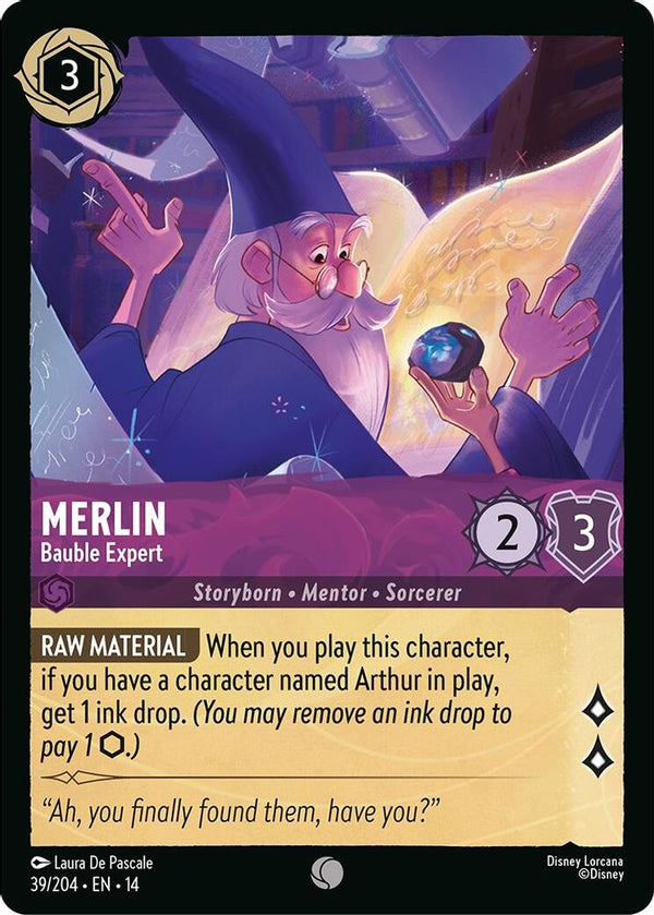 Merlin (Bauble Expert) - 39/204 - Common