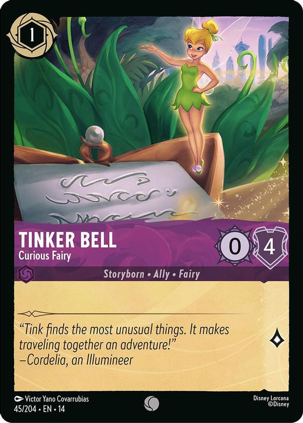 Tinker Bell (Curious Fairy) - 45/204 - Common