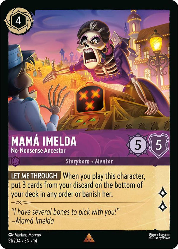 Mama Imelda (No-Nonsense Ancestor) - 51/204 - Rare