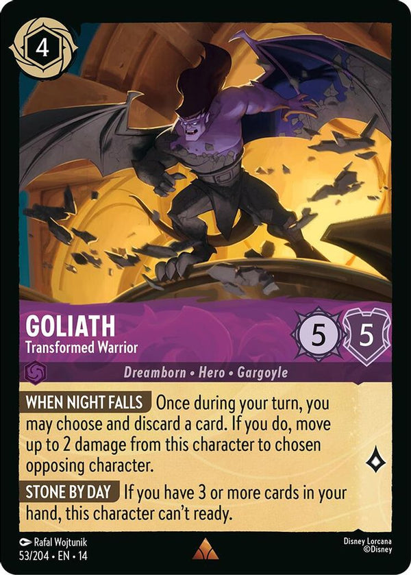 Goliath (Transformed Warrior) - 53/204 - Rare