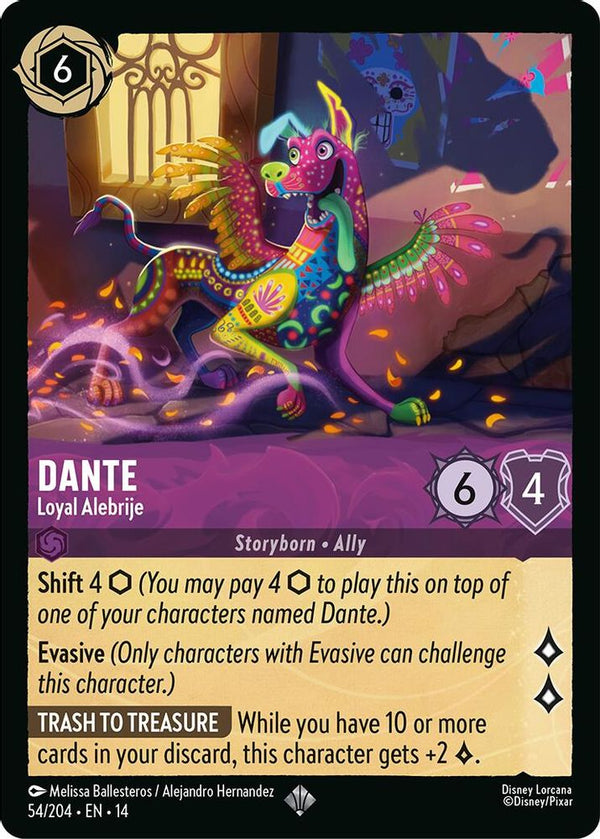 Dante (Loyal Alebrije) - 54/204 - Super Rare