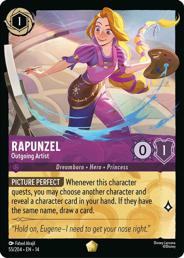 Rapunzel (Outgoing Artist) - 55/204 - Legendary