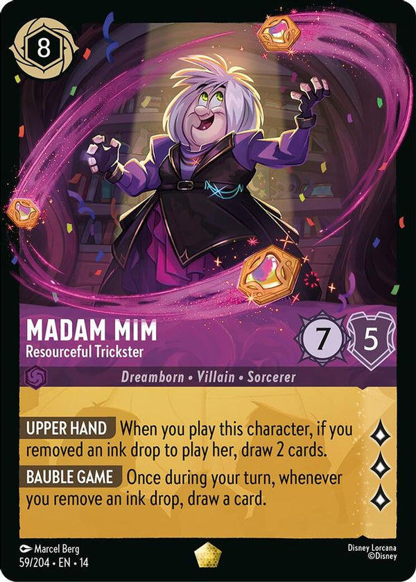 Madam Mim (Resourceful Trickster) - 59/204 - Legendary