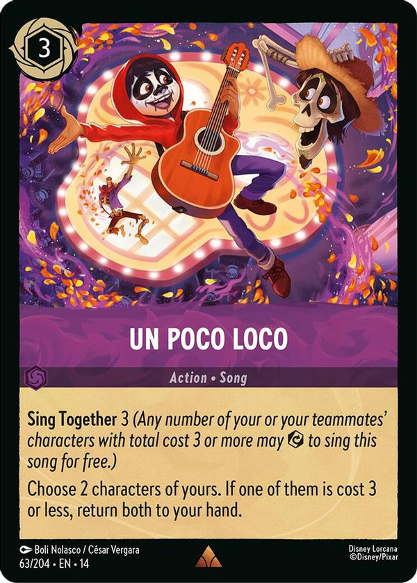 Un Poco Loco - 63/204 - Rare
