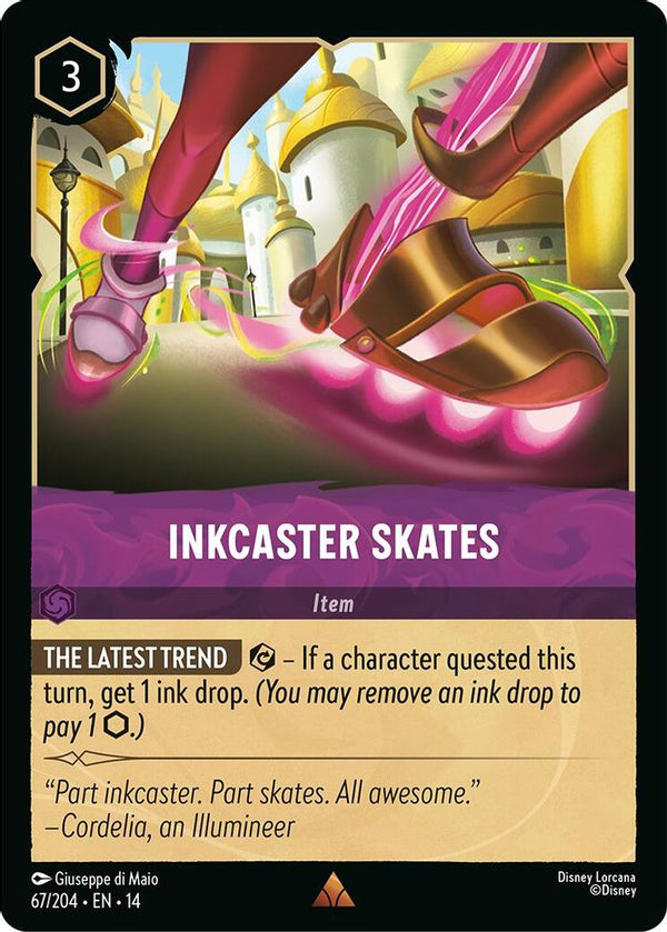 Inkcaster Skates - 67/204 - Rare