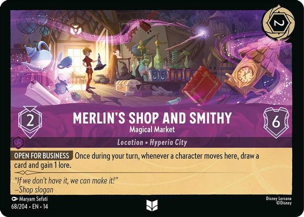 Merlin's Shop and Smithy - 68/204 - Uncommon
