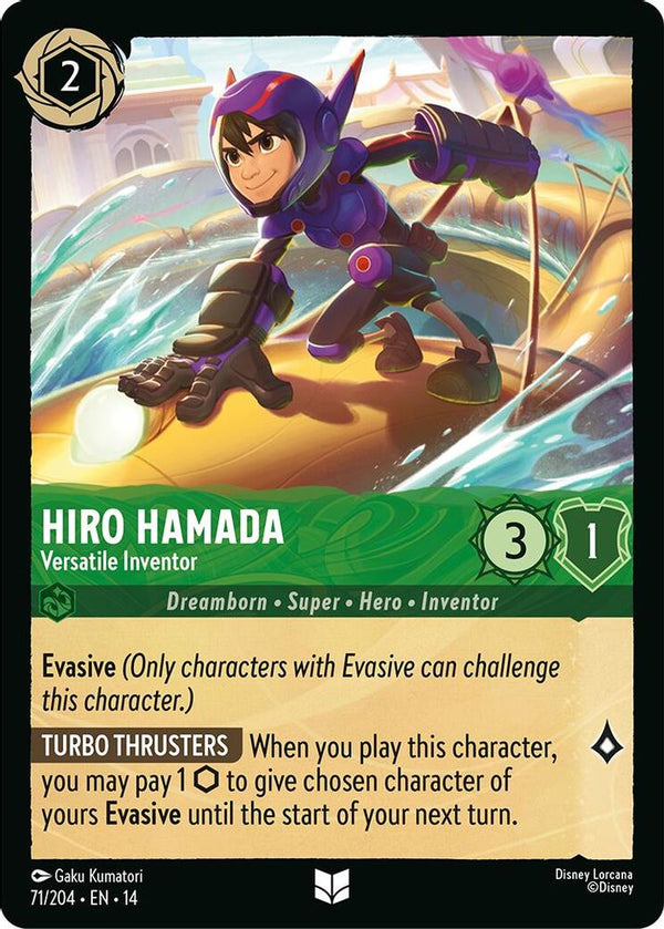 Hiro Hamada (Versatile Inventor) - 71/204 - Uncommon