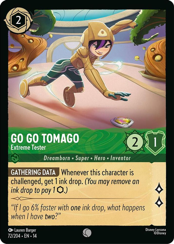 Go Go Tomago (Extreme Tester) - 72/204 - Common