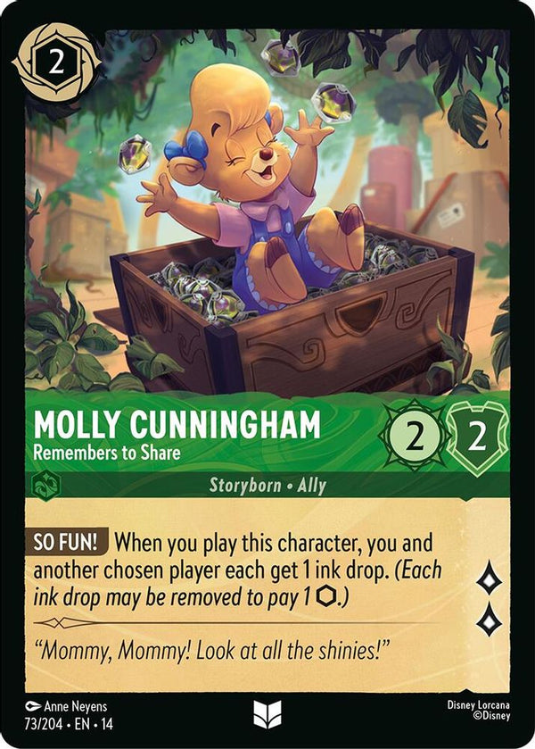 Molly Cunningham (Remembers to Share) - 73/204 - Uncommon